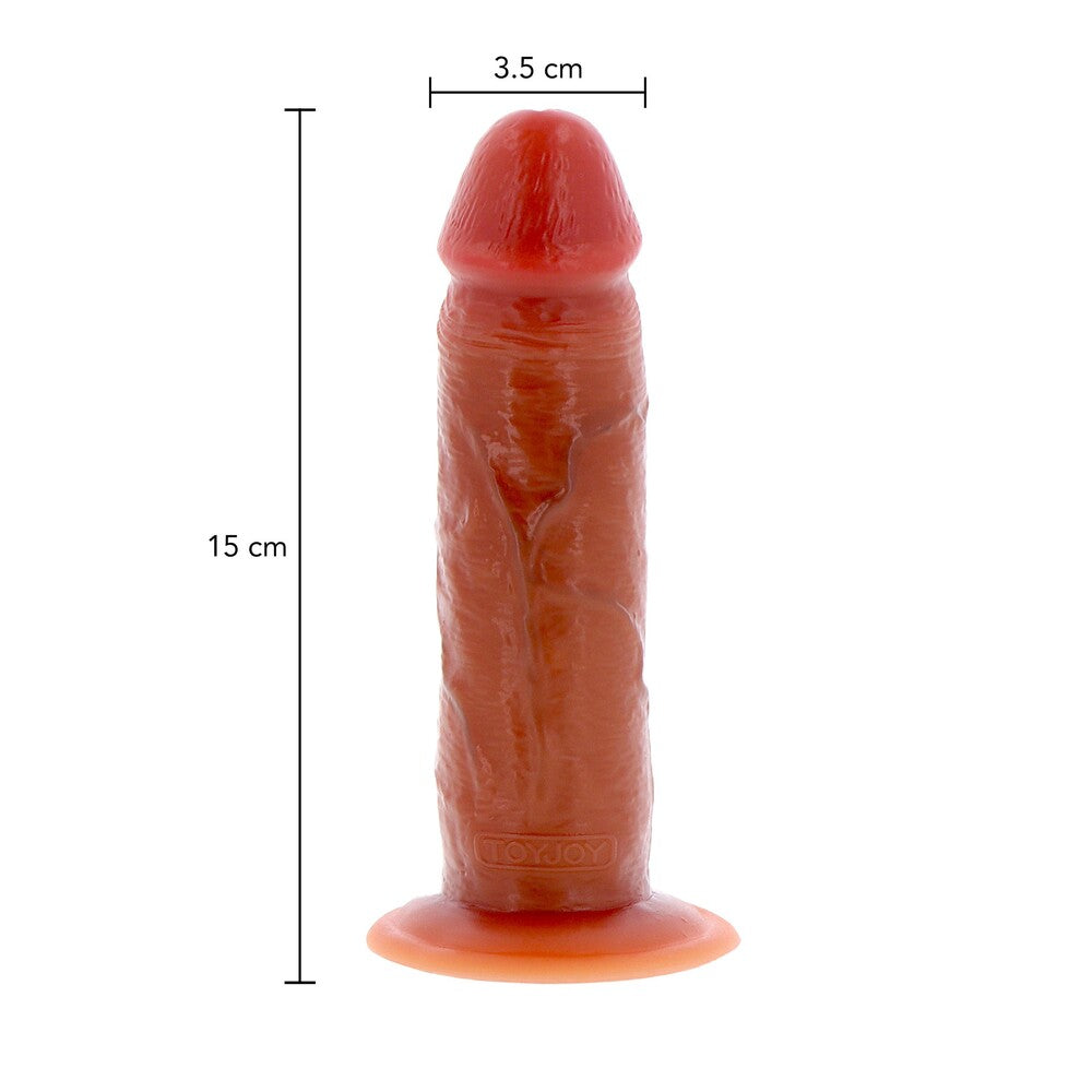 ToyJoy Realistic Flesh Silicone Sliding Foreskin Dong