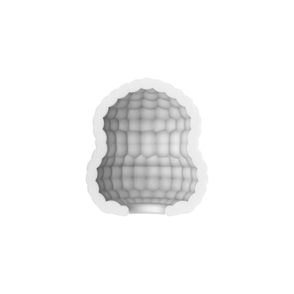 TOYJOY Black Mini Masturbator Block with Textured Sleeve