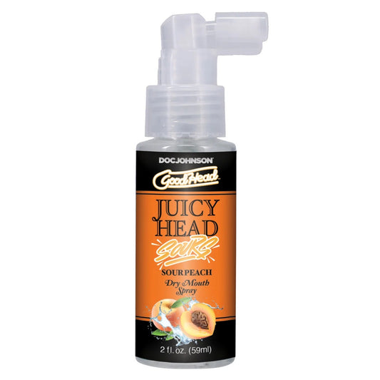 GoodHead Sour Peach Dry Mouth Spray 59ML Sugar-Free Vegan