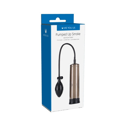Me You Us Transparent Smoke Penis Pump with Comfort Seal
