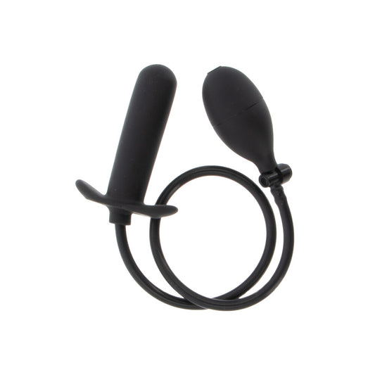 Hidden Desire Black Inflatable Smooth Plug