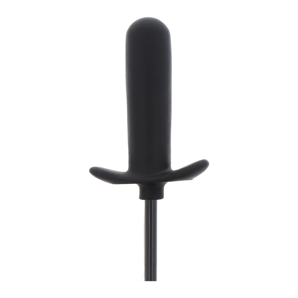 Hidden Desire Black Inflatable Smooth Plug