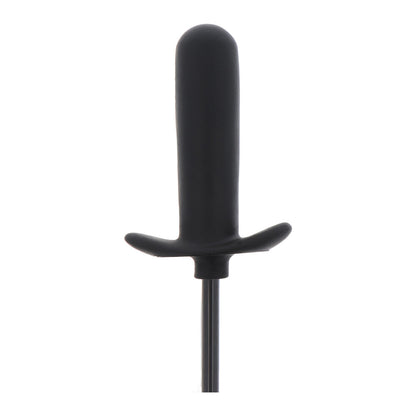 Hidden Desire Black Inflatable Smooth Plug