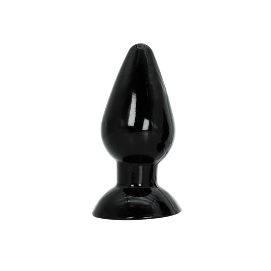 Hidden Desire Black Extreme Butt Plug Medium 4.3 Inches