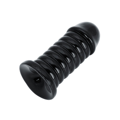 Hidden Desire Black Butt Plug Bold Large 6.5 Inches