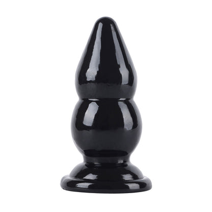 Hidden Desire Black Extreme Balls Butt Plug 6.6 Inches