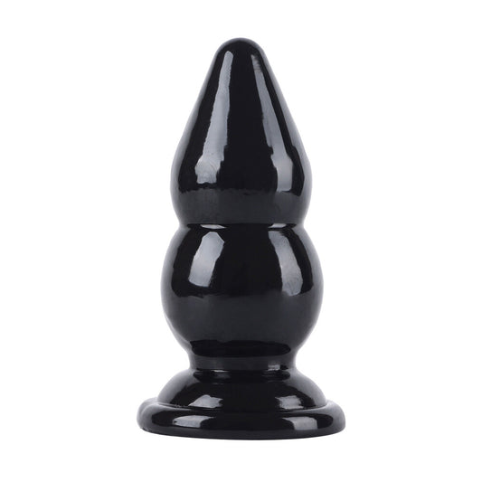 Hidden Desire Black Extreme Balls Butt Plug 6.6 Inches
