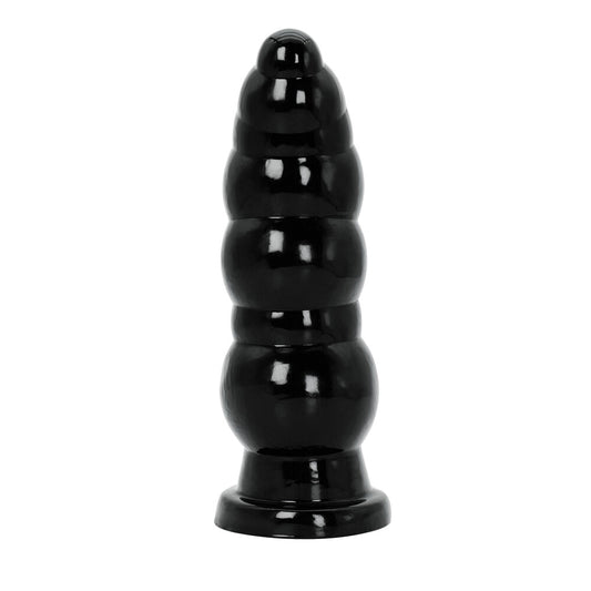 Hidden Desire Black Extreme Butt Plug Balls XL 9.6 Inches
