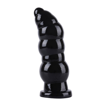 Hidden Desire Black Extreme Butt Plug Balls XL 9.6 Inches