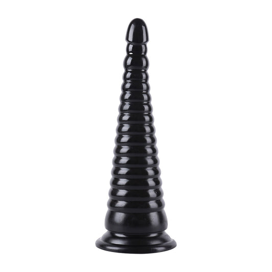 Hidden Desire Black Extreme Butt Plug XXL 13 Inches