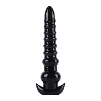 Hidden Desire Black Extreme Butt Plug XXL 13.1 Inches