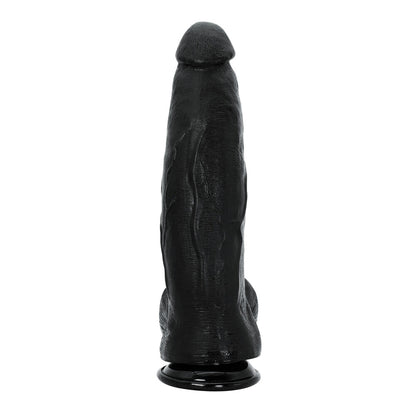 Hidden Desire Black Extreme Dildo XXL 12.5 Inch Pleasure