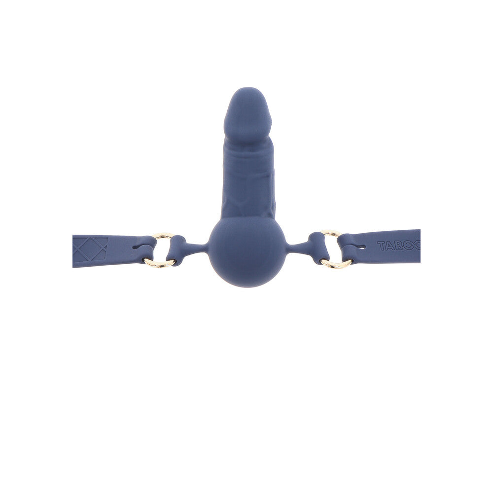 Taboom Black Silicone Supreme Penis Ball Gag