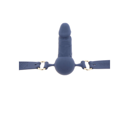 Taboom Black Silicone Supreme Penis Ball Gag