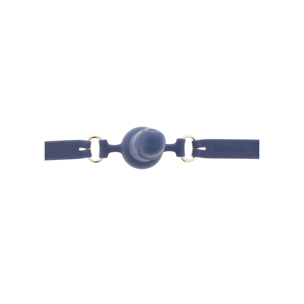 Taboom Black Silicone Supreme Penis Ball Gag
