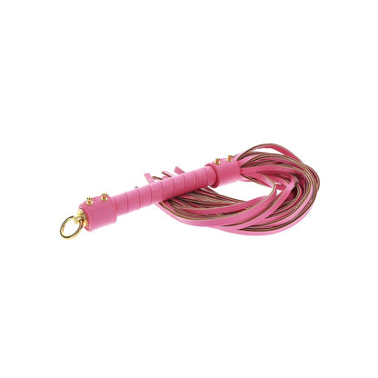 Taboom Pink Vegan PU Leather Malibu Whip for Bondage Play