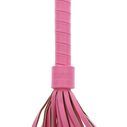 Taboom Pink Vegan PU Leather Malibu Whip for Bondage Play