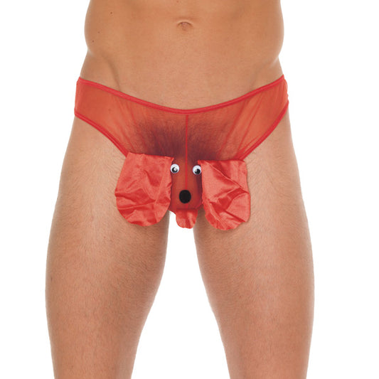 Rimba Red Animal Pouch for Men Comfort and Style