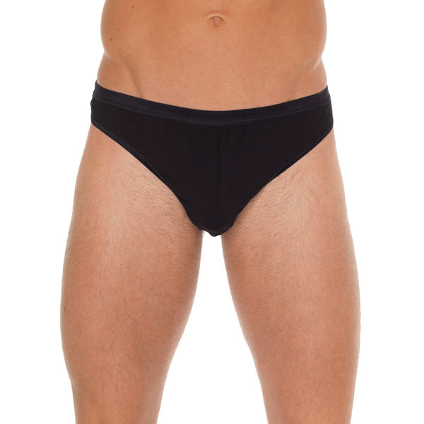 Rimba Black Men's Cotton G-String for Ultimate Comfort