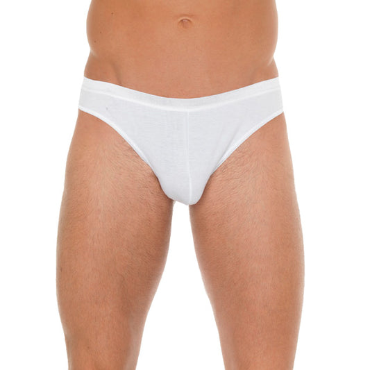 Rimba White Cotton G-String Comfortable Breathable Lingerie