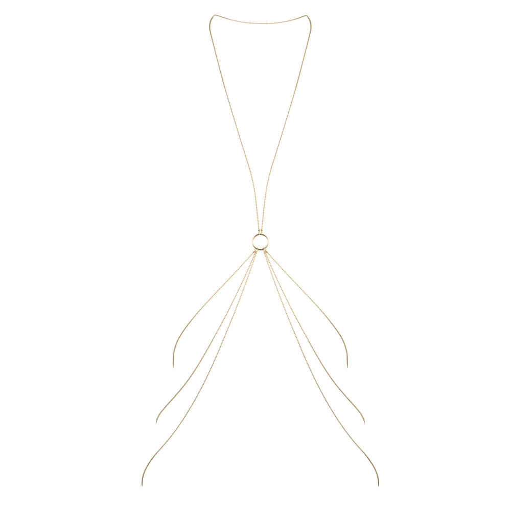 Bijoux Indiscrets Magnifique Gold Body Chain front
