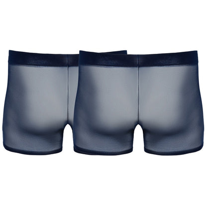 Svenjoyment Midnight Blue Transparent Revealing Pants Pack of 2