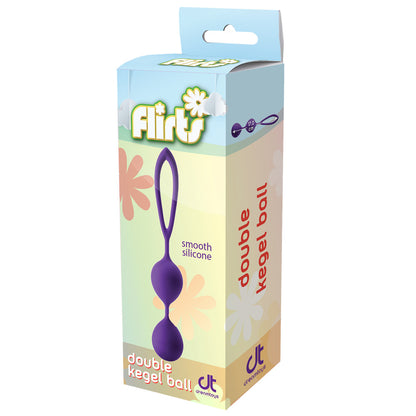 Flirts Vibrant Purple Kegel Balls for Strengthening