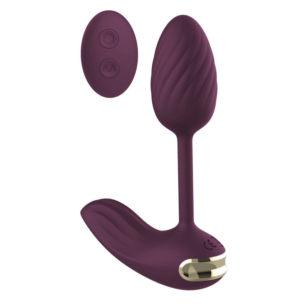 Essentials Pink Flexible Wearable Vibrating Egg with Remote