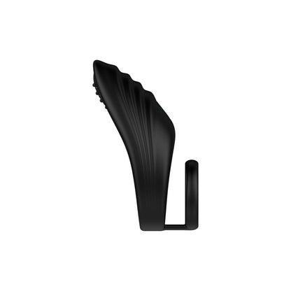 Nexus Black Silicone Enhance Vibrating Cock and Ball Ring