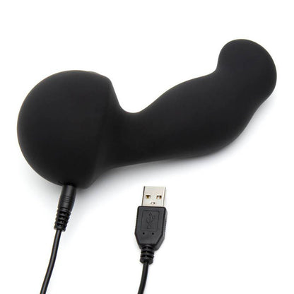 Nexus Black Silicone Dual Motor Hands-Free Unisex Massager