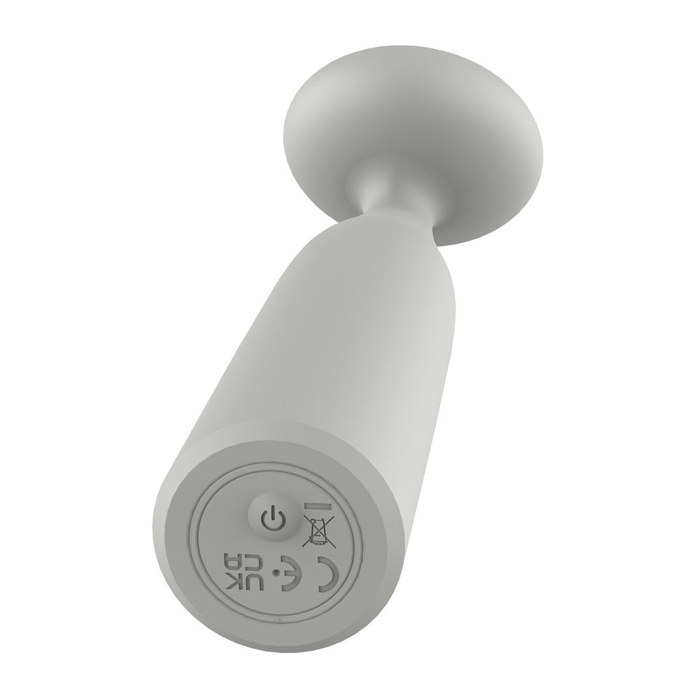 Nude Luna Pink Mini Wand Vibrator with 10 Vibrations