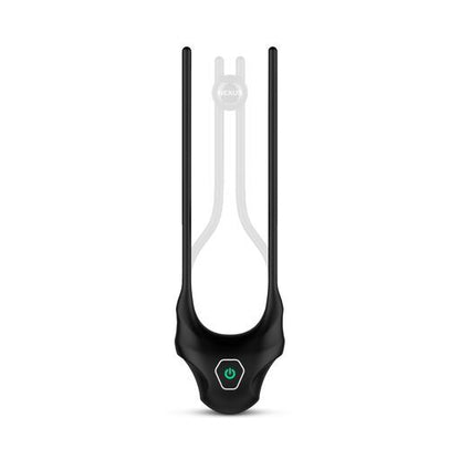 Nexus Black Adjustable Lasso Cockring with Vibrating Modes