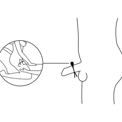 Nexus Black Adjustable Lasso Cockring with Vibrating Modes