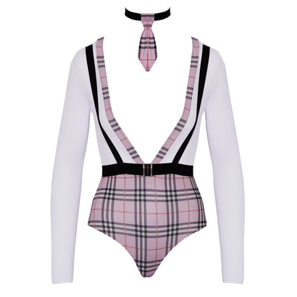 Cottelli COSTUMES Checkered School Girl Costume