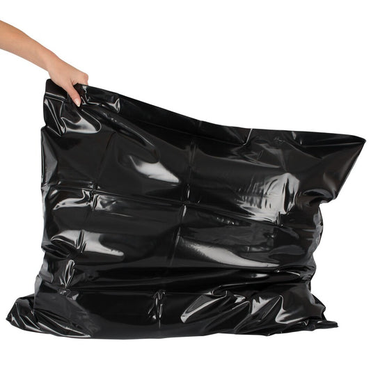 Luxurious PVC Black Pillowcase with Sleek Design