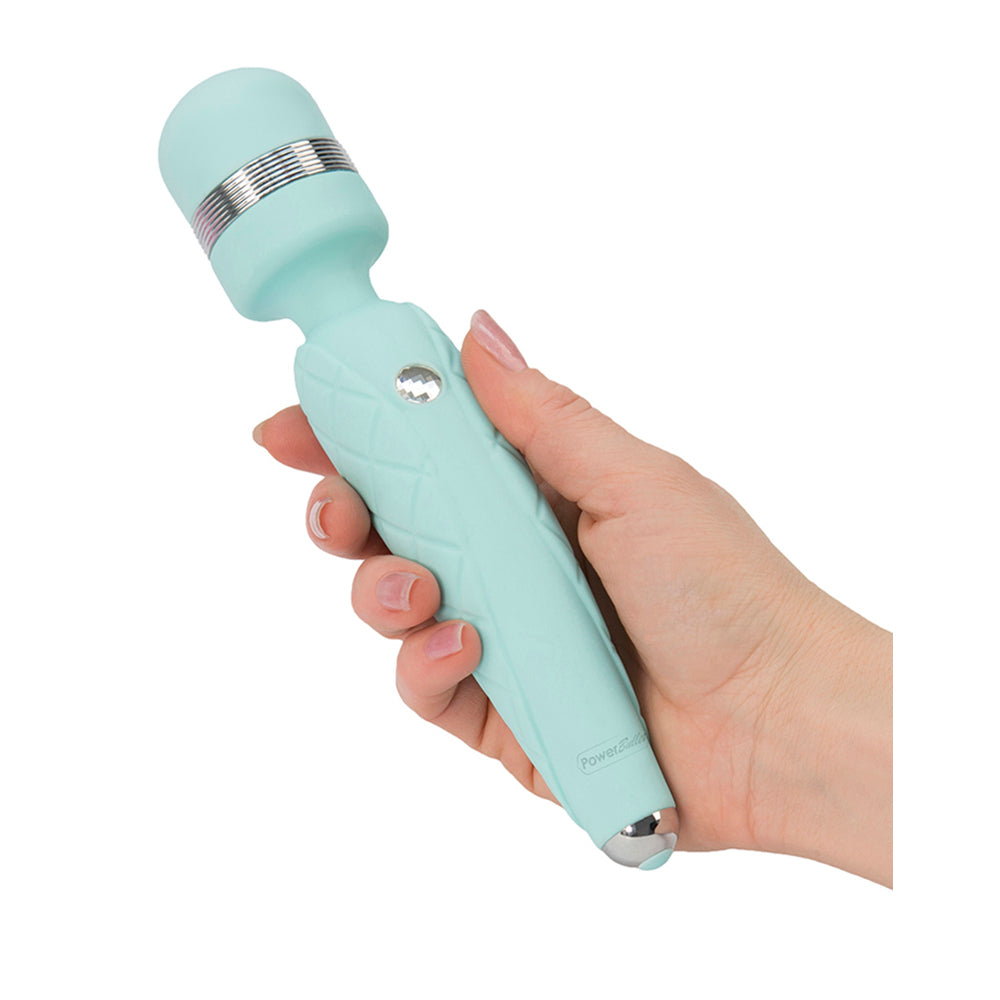 Pillow Talk Pink Cheeky Wand Massager with PowerBullet Technology