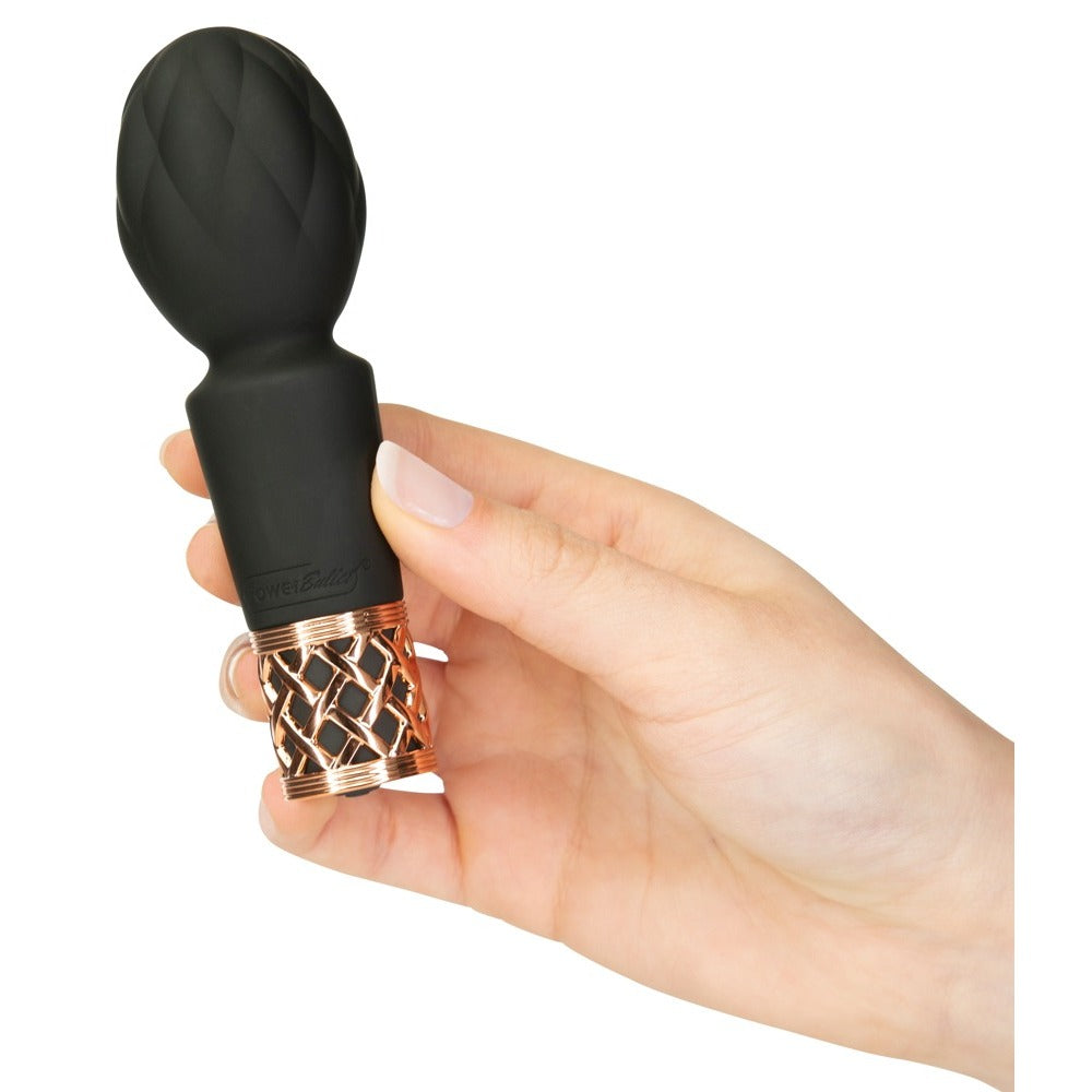 Pillow Talk Secrets Pink Mini Massager with Silicone Head