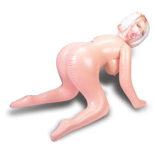 Tereza Blue Eyed Doll with Inflatable Golden Hair