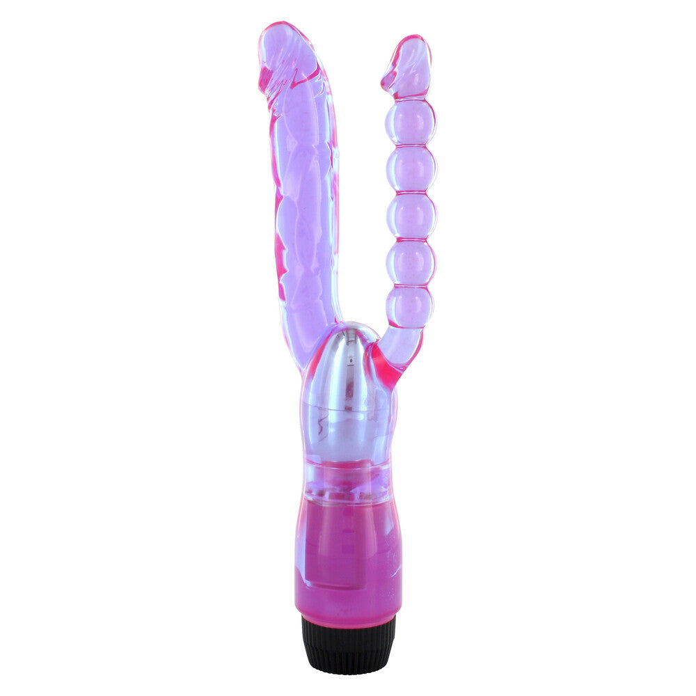 XCEL Black Dual Penetrating Vibrator with Multi-Speed Control