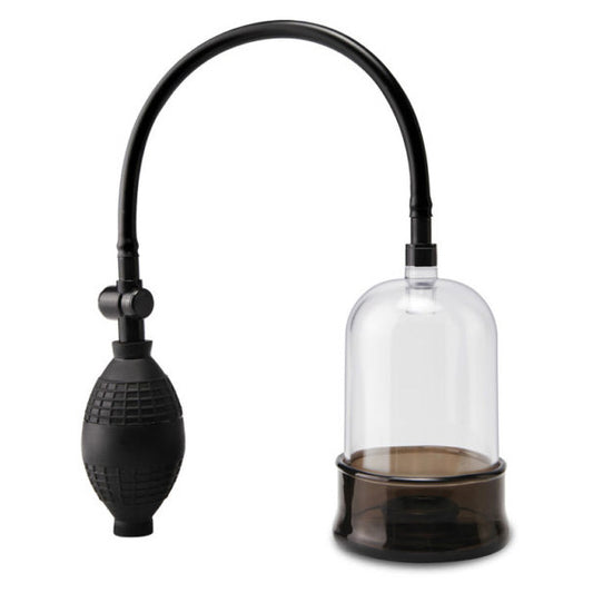 PleasureMax Clear Silicone Penis Head Pump with Base Ring