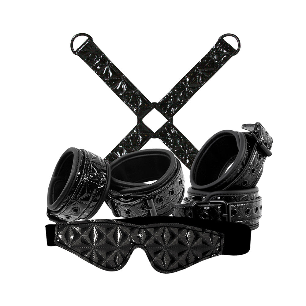 NS Novelties Black Sinful Bondage Kit

