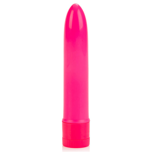 Neon Vibe Pink Mini Vibrator with Multi-Speed Functionality