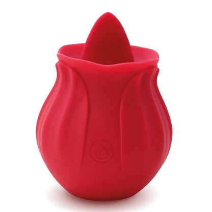 Skins Red Rose Flix Clitoral Massager with 10 Settings