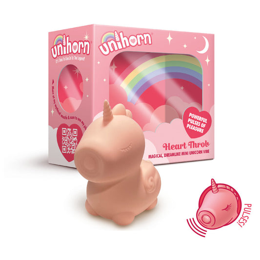 Unihorn Pink Heart Throb Unicorn Vibe Dual Motors 20 Settings