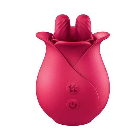 Nasstoys Pink ClitTastic Tulip Finger Massager Rechargeable