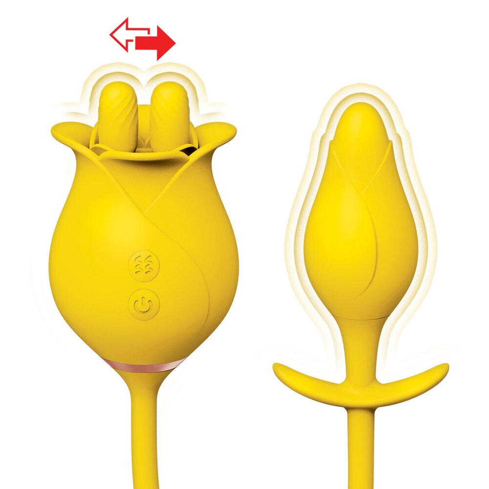 Nasstoys Pink Clit-Tastic Tulip Finger Massager Plug Set