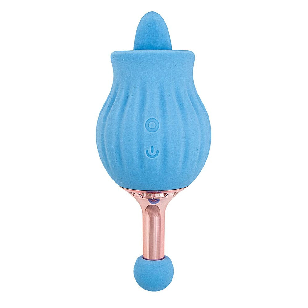 ClitTastic Red Dual Rose Bud Rechargeable Massager