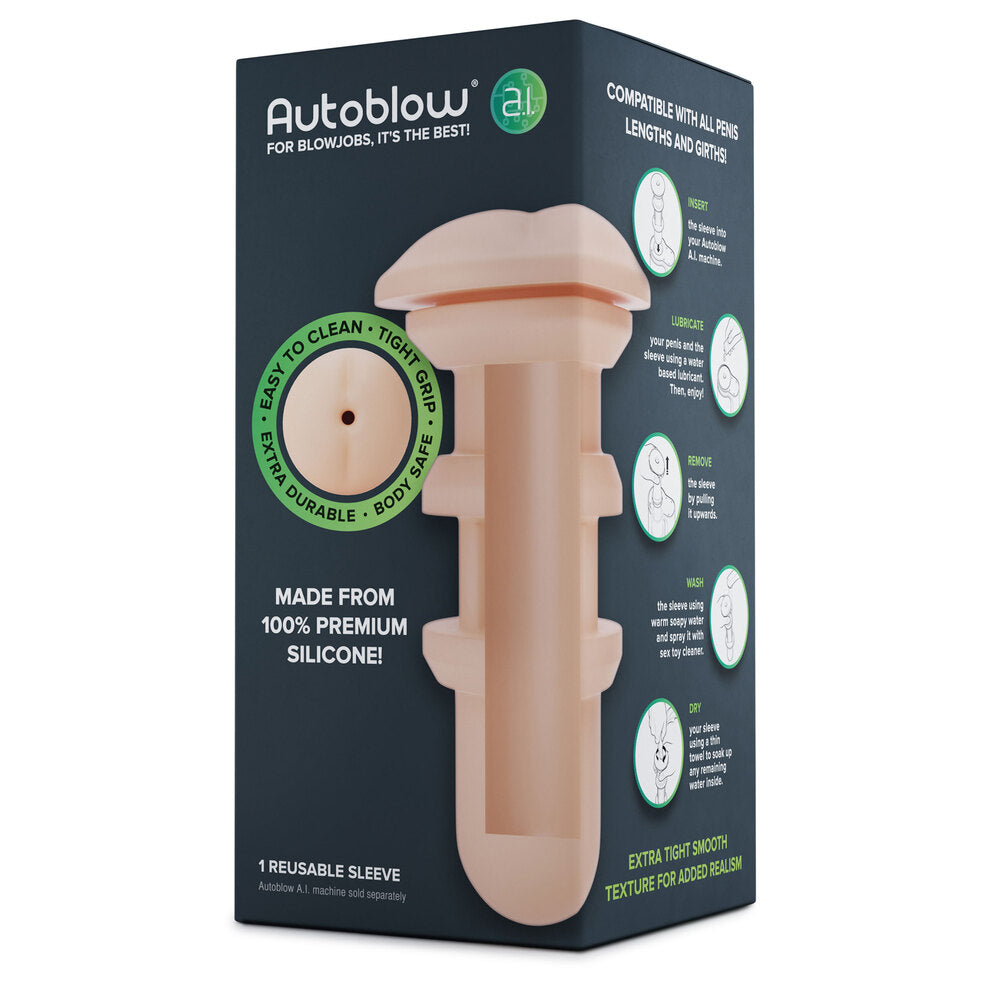 Autoblow A.I. Reusable Anus Sleeve Packaging