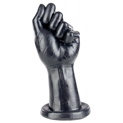 Explore Pleasure Black Fist Dildo with Flat Base