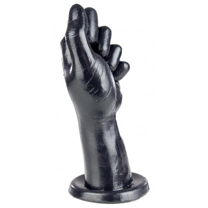 Explore Pleasure Black Fist Dildo with Flat Base